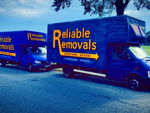 Reliable Removals vans used for local multi-drop deliveries